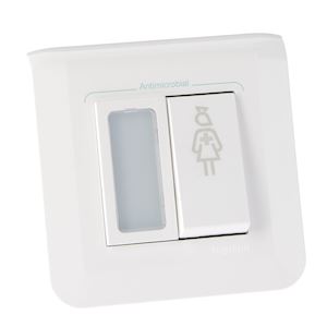 Bloc d'appel mosaic - témoin rouge retour d'appel - antimicrobien