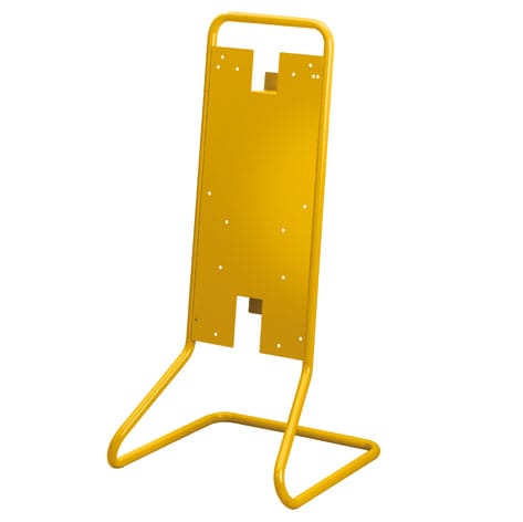 Pied support jaune pour coffrets amaxx et xxl dim:840x410x390mm