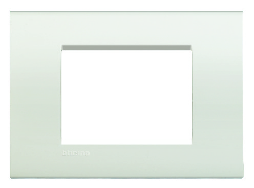 Livinglight plaque de finition rectangulaire 3 mod - blanc