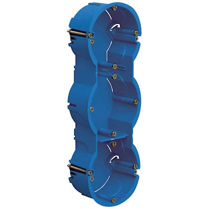 Multifix - boîte - 3 postes - entraxe 71mm - ø67mm - p40mm