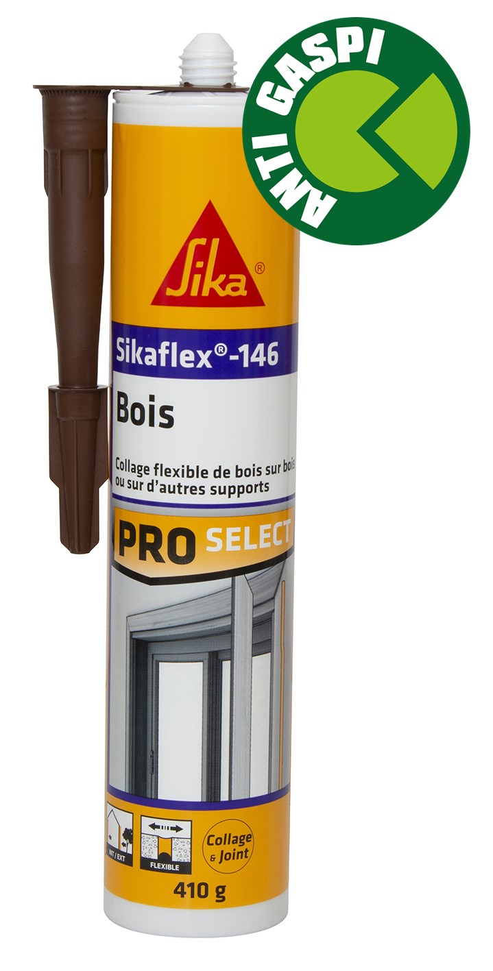 Sikaflex®-146 bois mastic colle souple lot de 12 cartouches de 300 ml