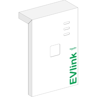 Evlink smart wallbox - pied borne parking bmw - accessoire borne recharge véhi e (evp1fbb)