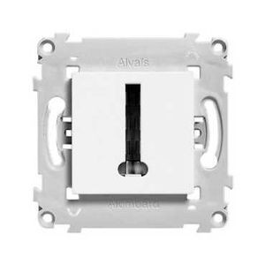 Conjoncteur téléphonique 8 plots alvaïs blanc