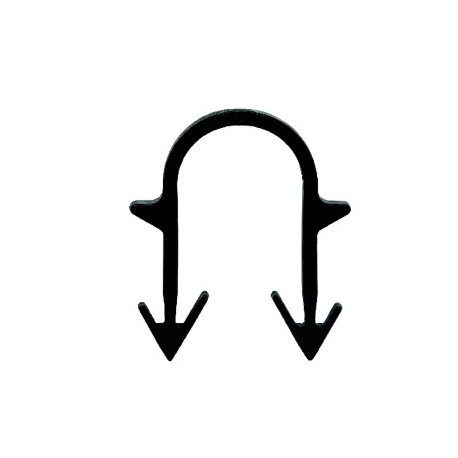 Agrafes longues pour tubes - 60mm - boîte de 300