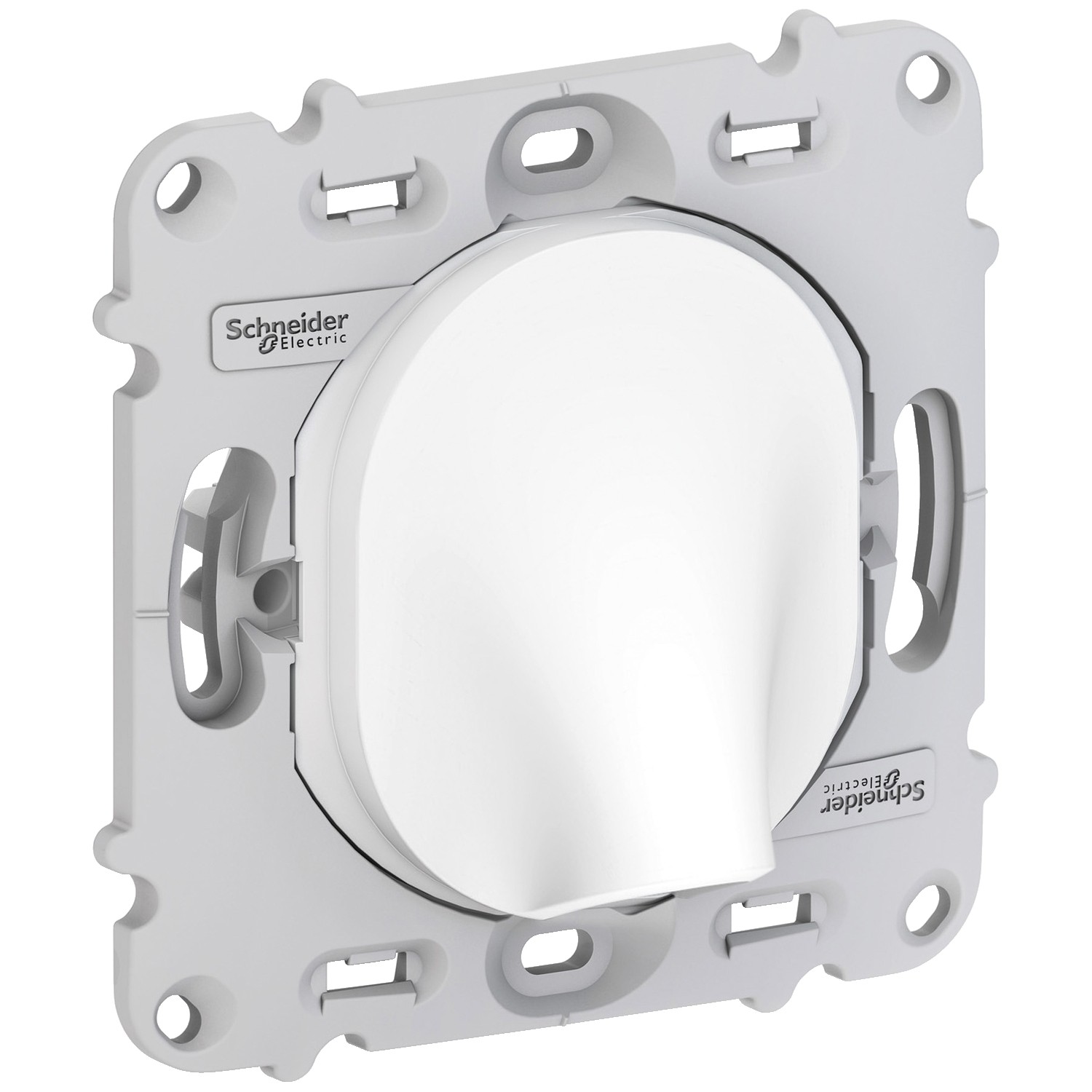 Ovalis - sortie de câble - 16a - ø6..12Mm - sans plaque de finition s261662