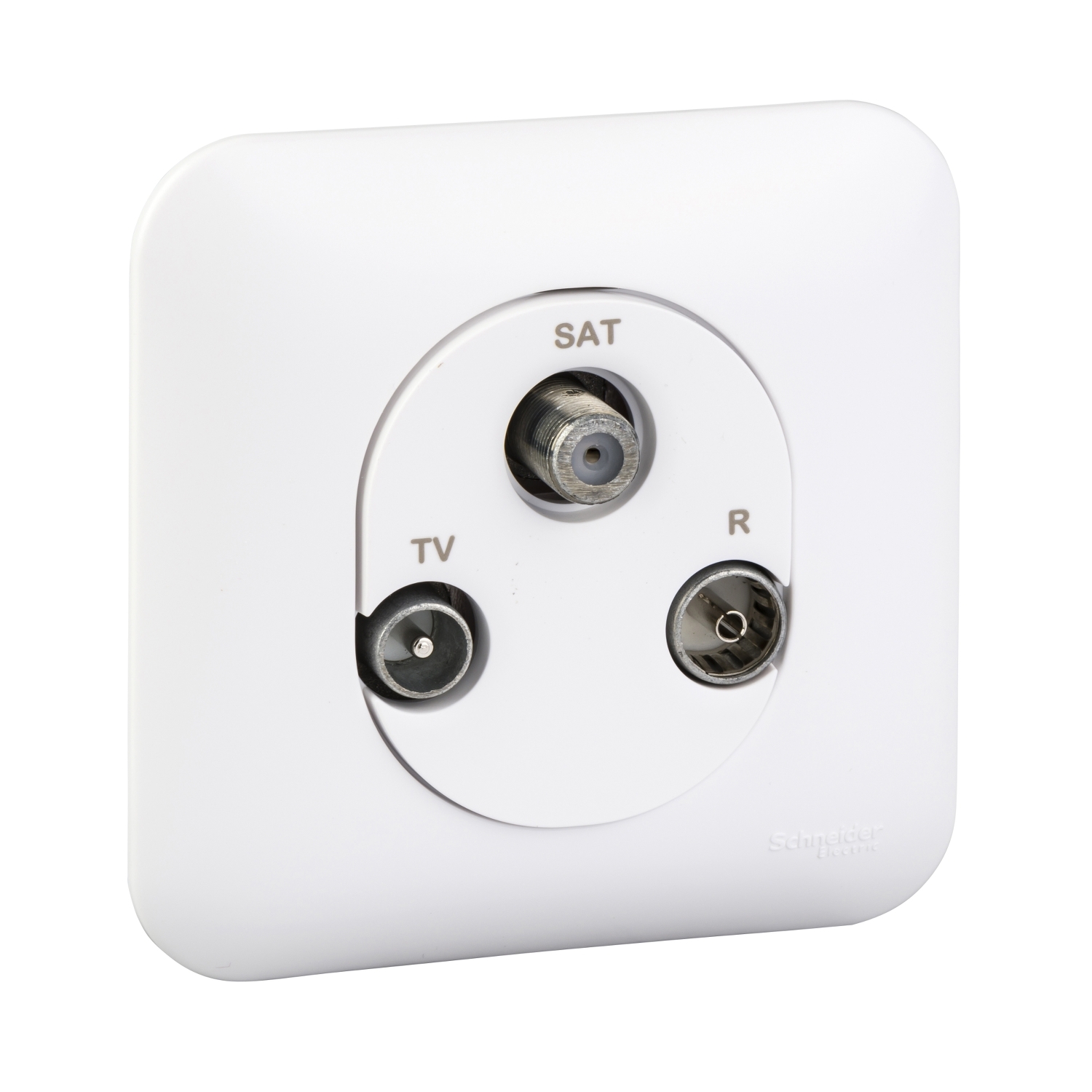 Ovalis - prise tv/fm/sat - 1 entrée arriére