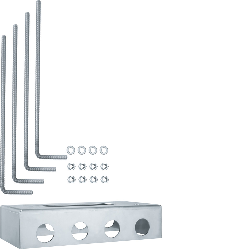 Socle à encastrer pour fixation des bornes de charge xev41xx