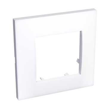 Altira - plaque 1 poste - blanc polaire