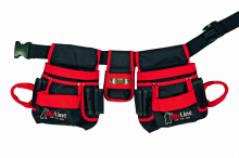 Ceinture porte-outils 15 poches en tissu - bizline