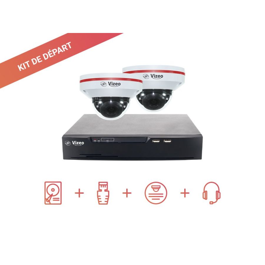 Kit de demarrage avec 2 da350pap + 1 hd504pap