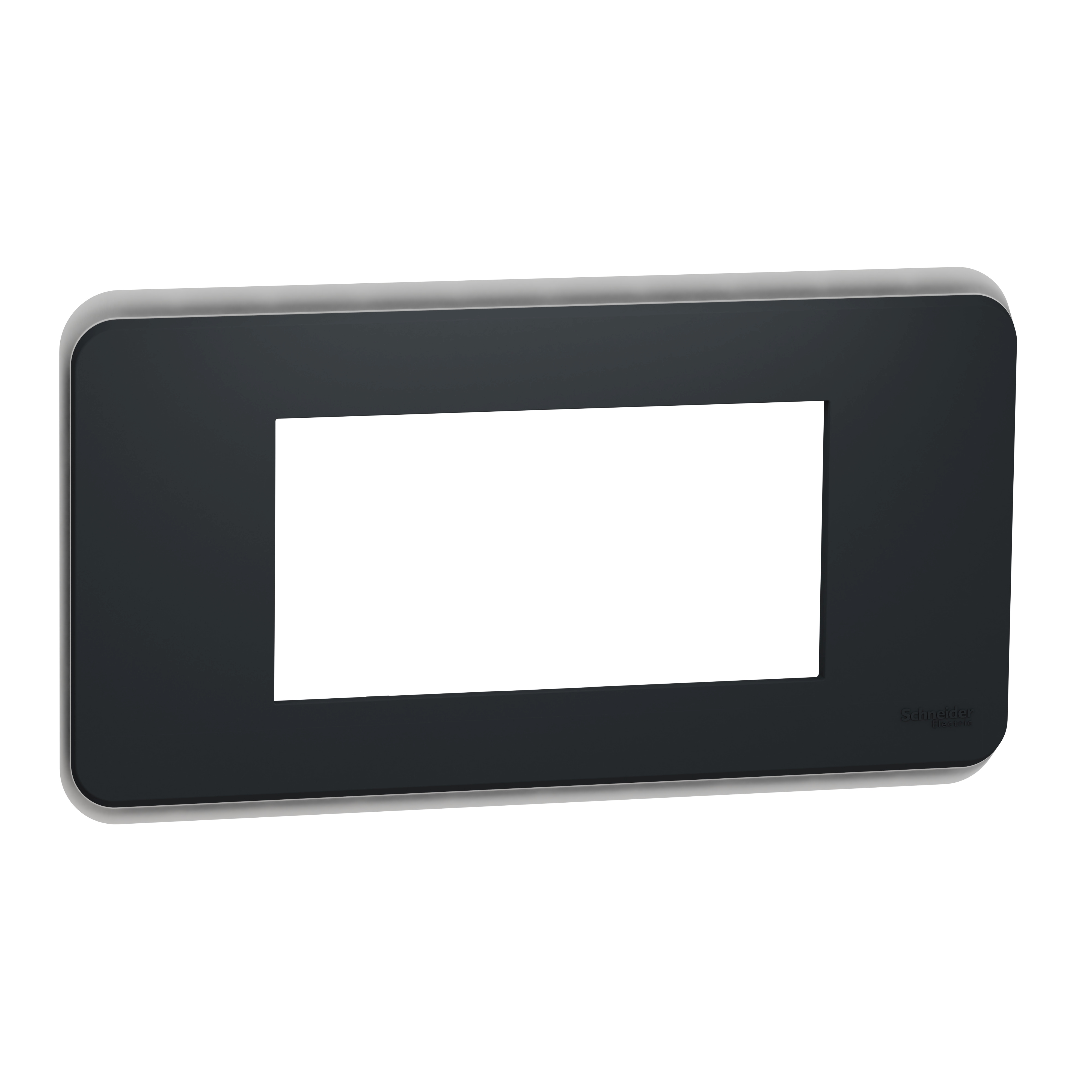 Unica pro - plaque de finition - anthracite - 4 modules