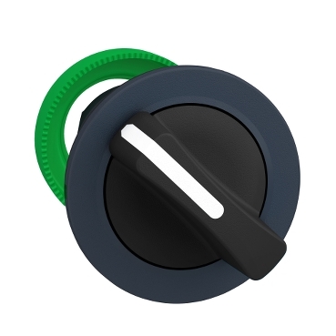 Harmony xb5 - tête bouton tournant manette - flush - 2 posit fixes - noir