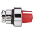 Harmony tête de bouton tournant lumineux - 3 positions ø22 - rouge
