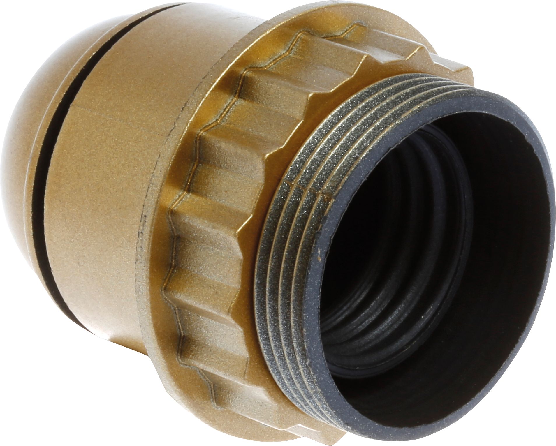 Douille e 27 double bague or - 62127 - eurohm