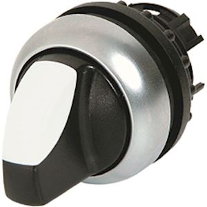 Commutateur rotatif, manette, 4 positions, noir 1 0 2 0 3 0 4 0, à accrochage