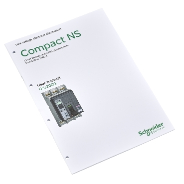 Compact ns - guide d exploitation - 630/1600a - anglais