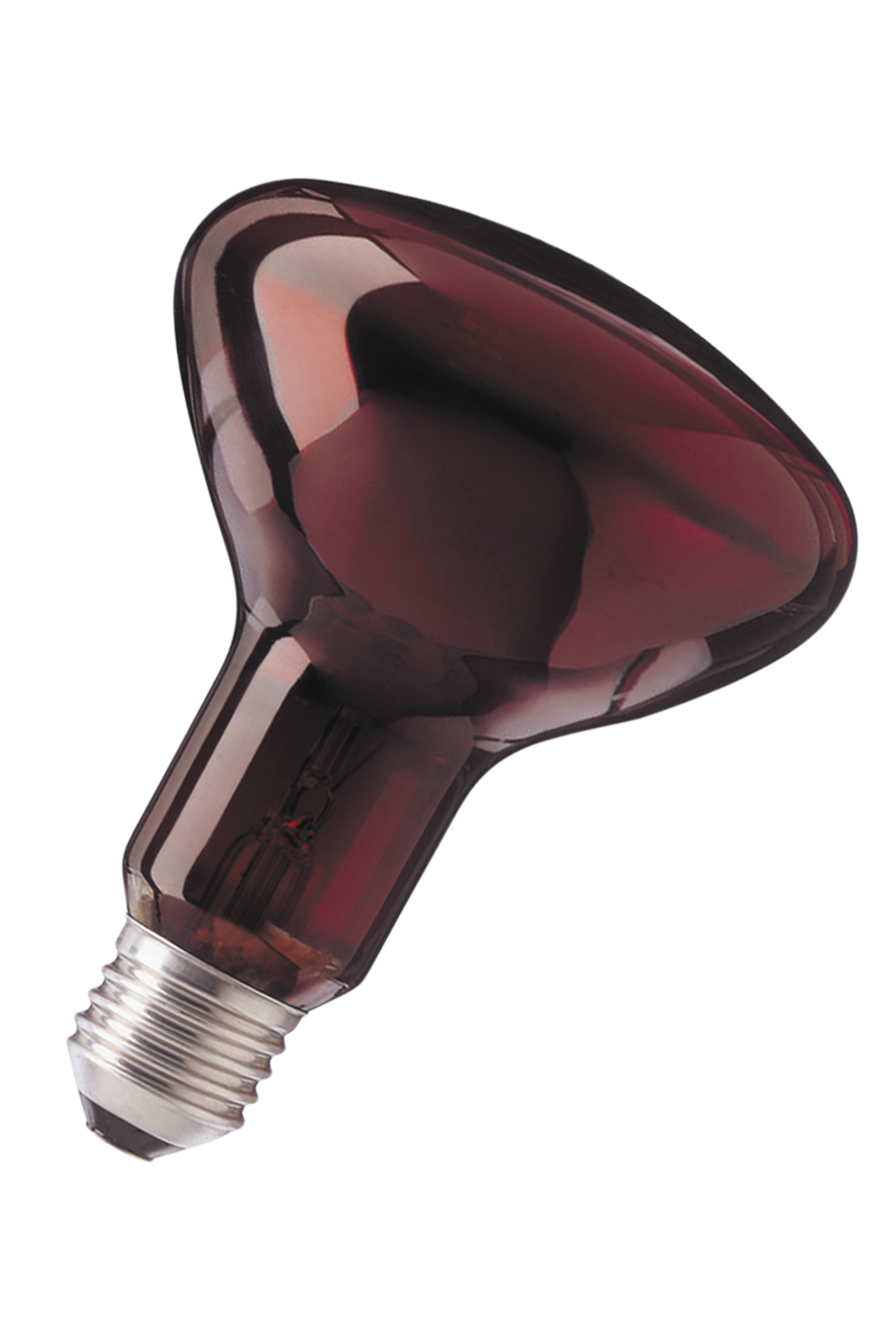 Vic ir hard glass réflecteur r125 e27 240v 150w rouge 125x180mm lampe infrarouge