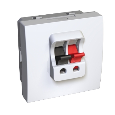 Altira - prise haut-parleurs simple schneider alb45387
