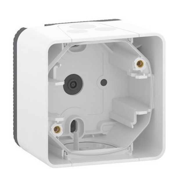 Boite 1p blanc saillie