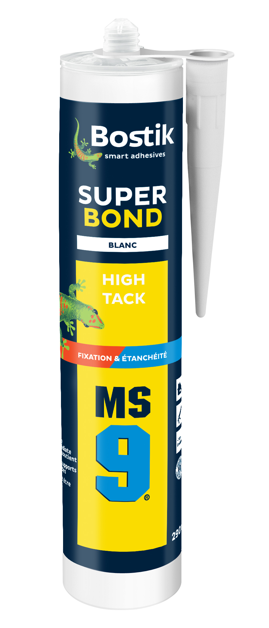 Bostik ms9 super bond blanc 290ml