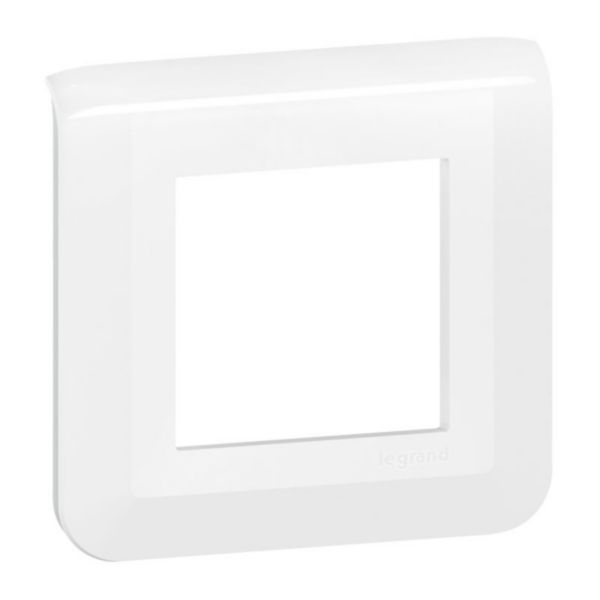 Lot de 10 plaques de finition mosaic pour 2 modules blanc