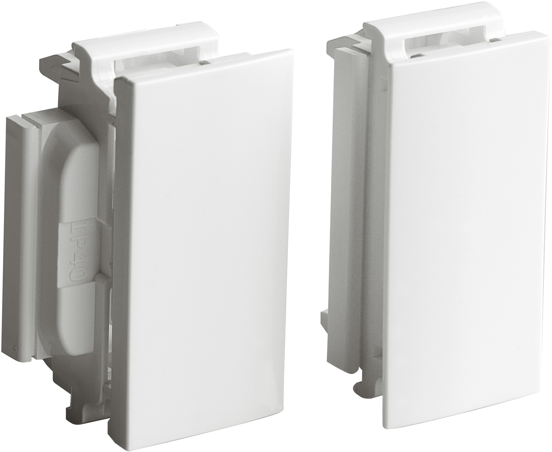 Legrand - accessoire de - soluclip pour prise spéciale goulotte à clippage direct mosaic - blanc