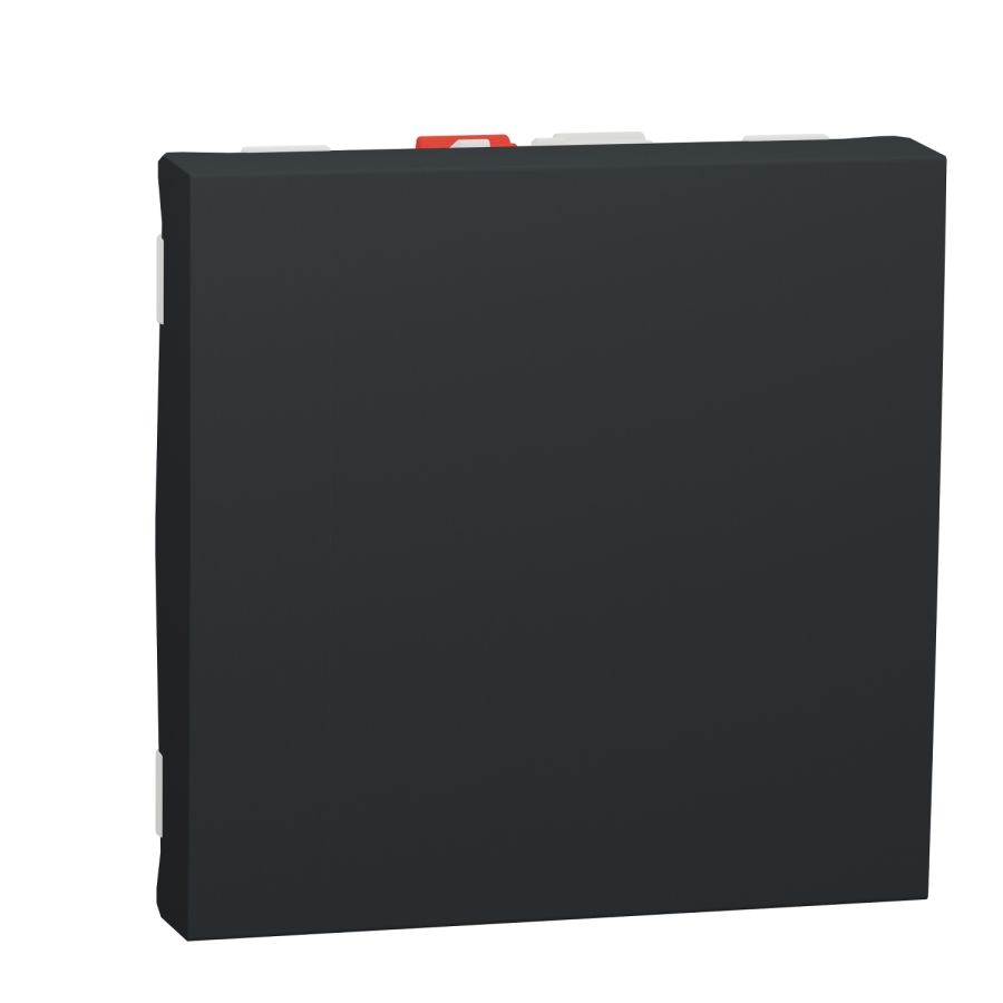 Unica - va-et-vient - 10a - 250vca - connexion rapide - 2 modules - anthracite - mécanisme seul