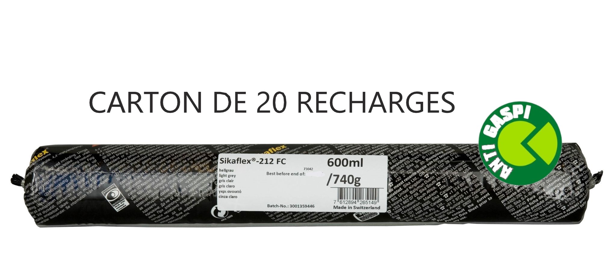 Sikaflex®-212 fc. Mastic thixotrope pour bus, camions et caravanes. Ce produit est destiné à des app