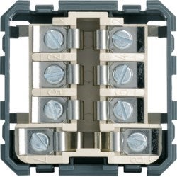 Prise téléphone de la gamme gallery, deux modules, référence wxf200.