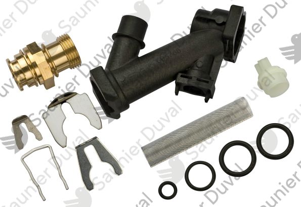 Raccord ef pipe en z