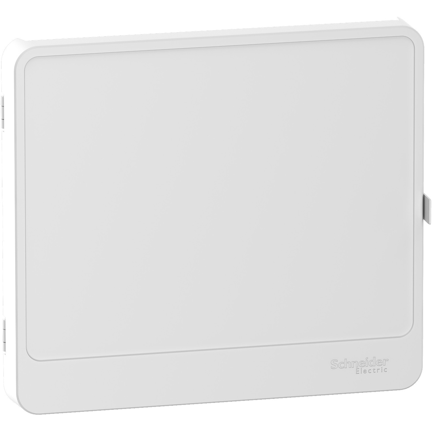 Resi9 - porte opaque - blanc ral 9003 - pour coffret de com grade 2 tv - p 28mm - tenue au feu : 650