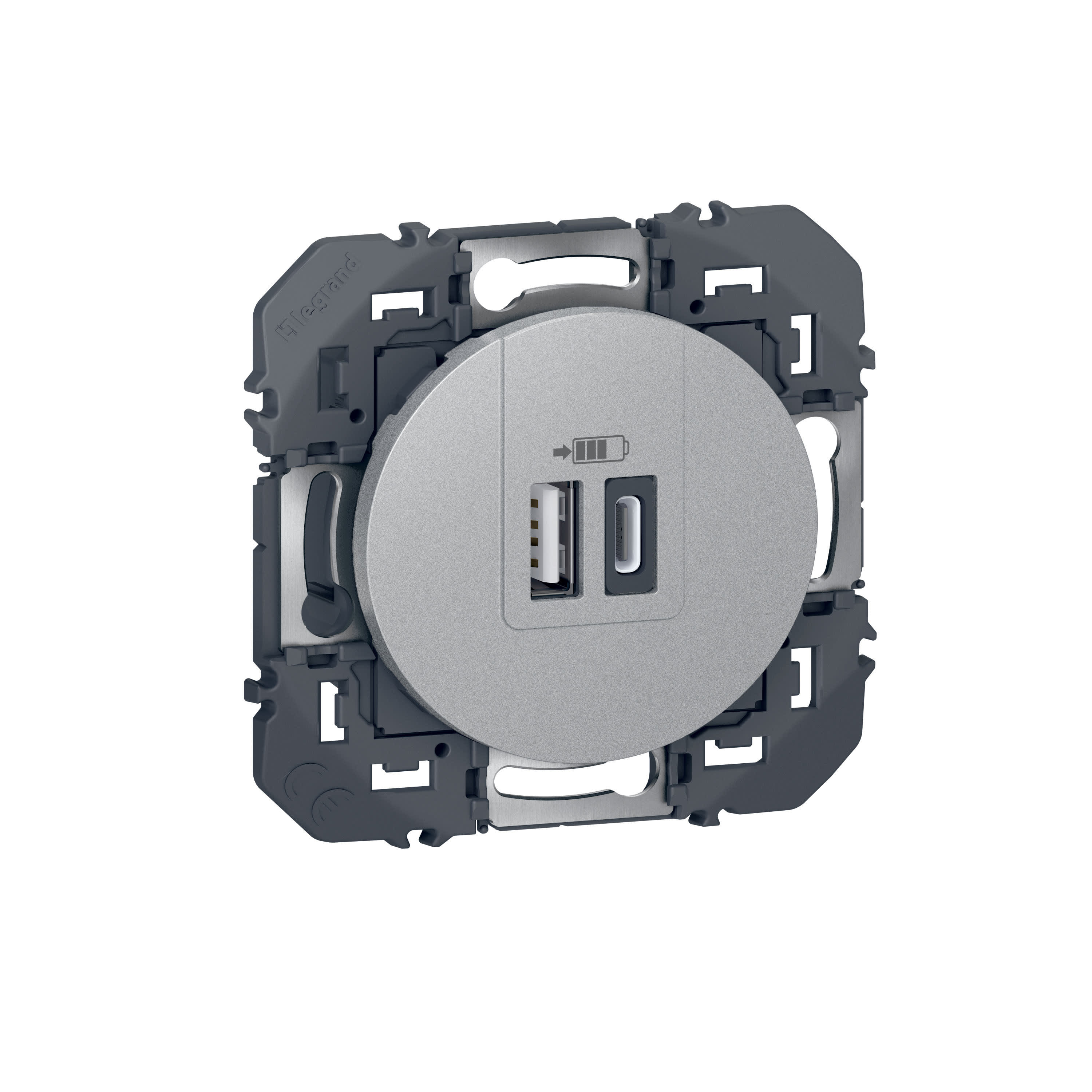 Dooxie, un chargeur avec support permettant un rattrapage en cas de dérive de pose de la boîte d’enc