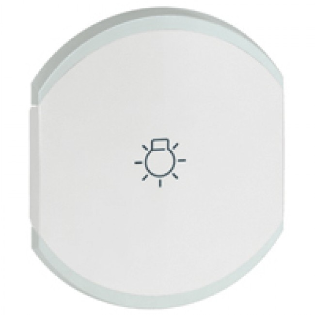 Legrand - enjoliveur double céliane éclairage 1 pictogramme - blanc