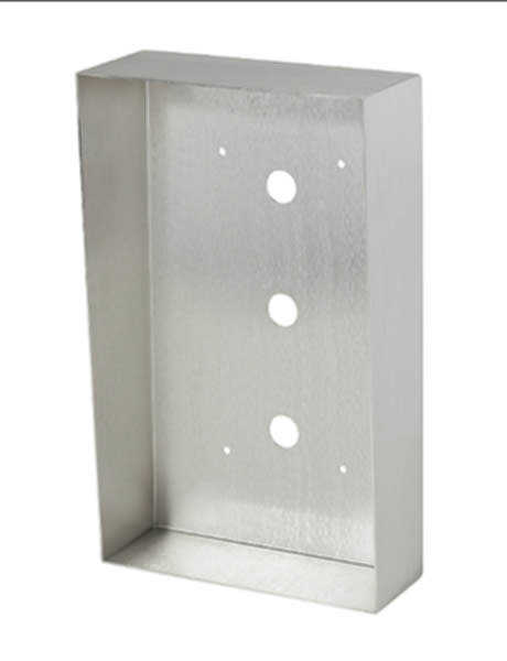 Cadre saillie inox avec visière pour ixdvfl & ixssal