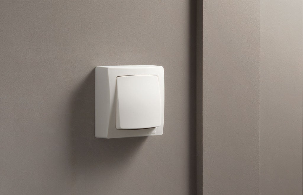 Appareillage saillie, idéal pour la rénovation pour une fixation en apparent, une commande d'éclaira