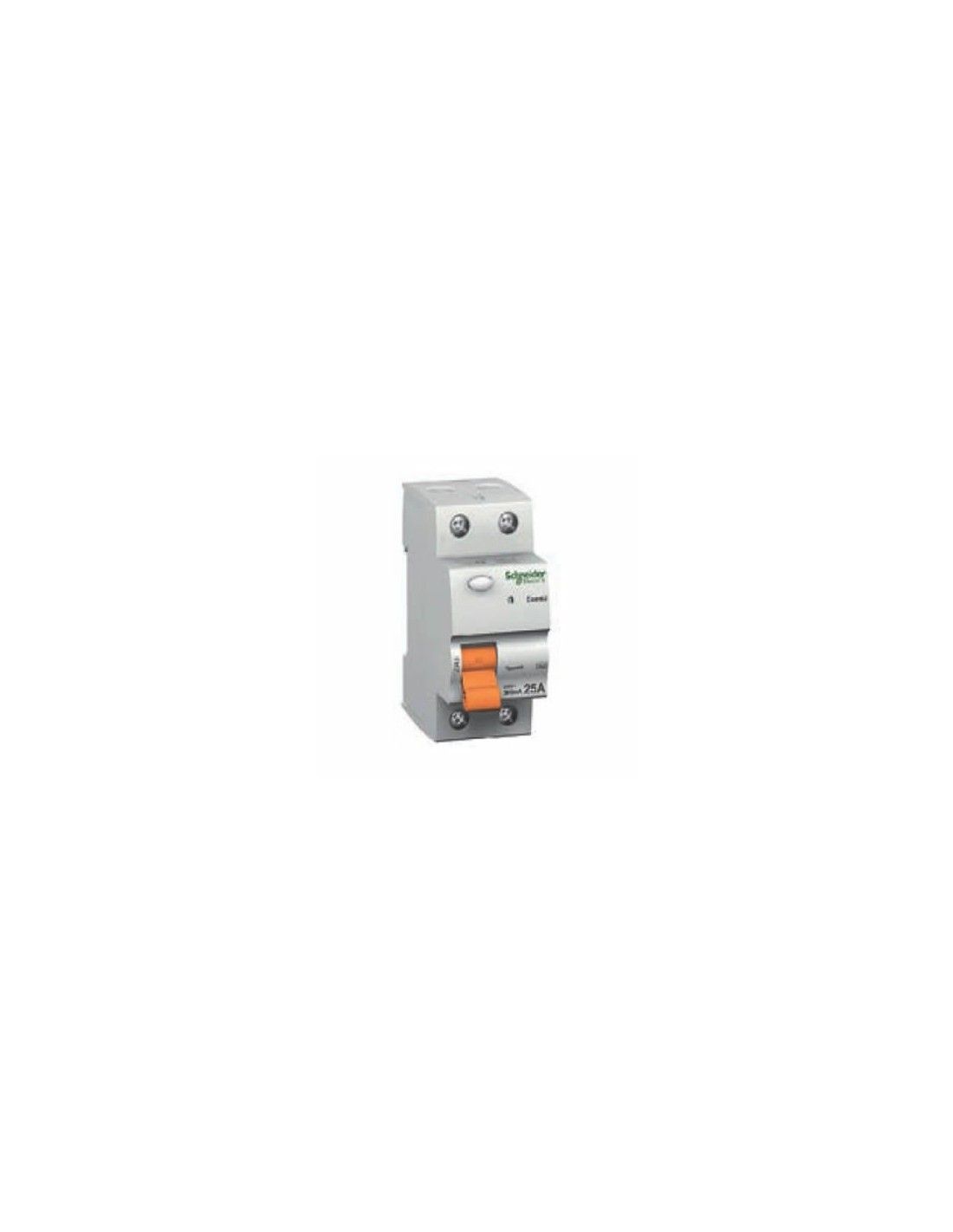 Interrupteur différentiel 2p 25a 30ma ac housing schneider 15244