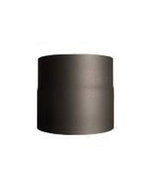 Tube droit de raccord de fumisterie 150mm de diamètre 0,15m de longueur - bruno