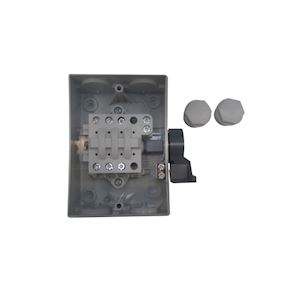 Coffret de proximité 25a 3 pôles ip65 gris