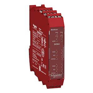 Preventa xpsmcm - module extension 4 sorties ossd connecteur à vis