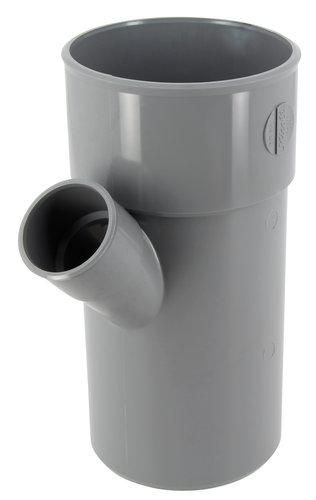 Culotte simple mf 45° gris pvc nicoll - ø 100/40 mm