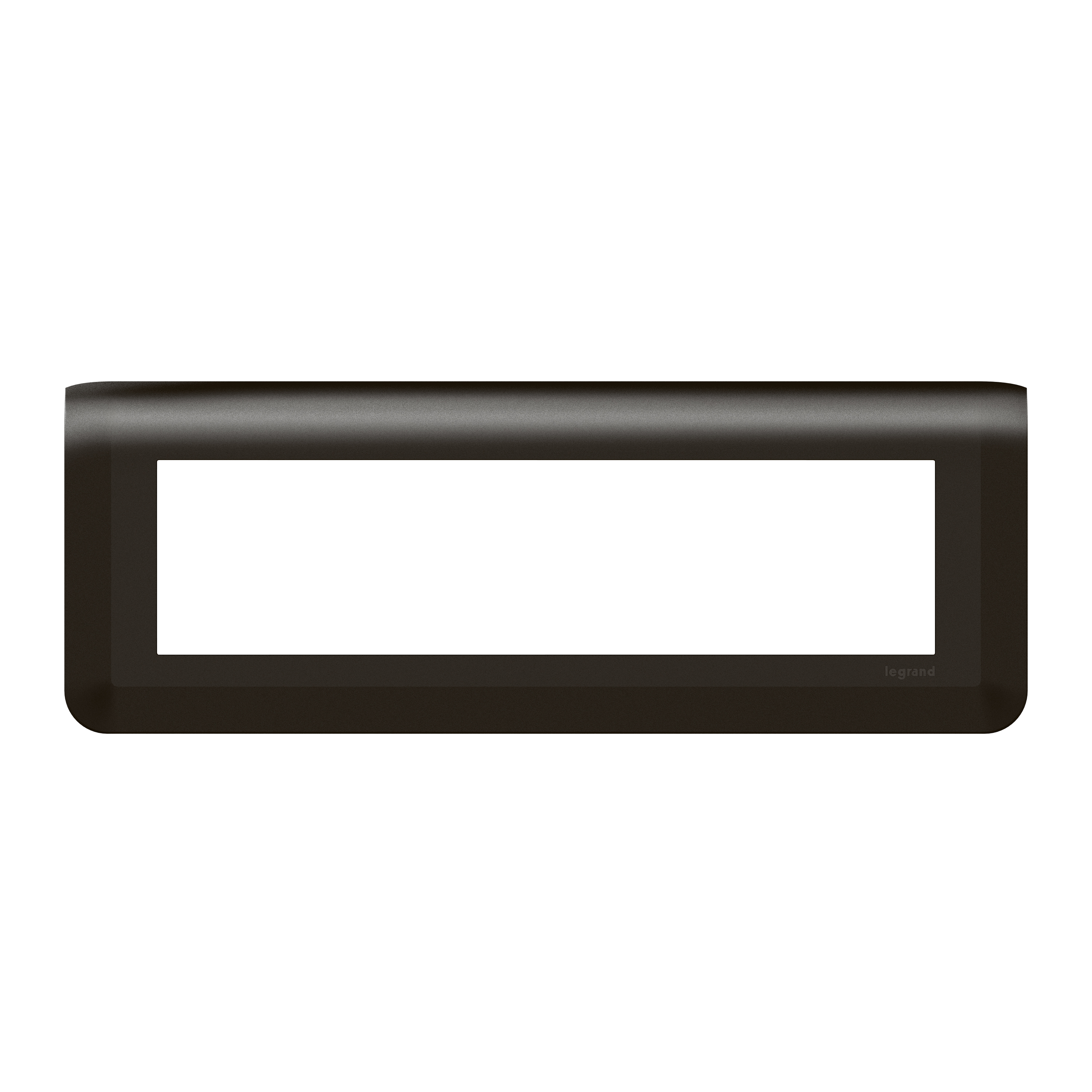 Mosaic plaque 8 mod noir horizontal