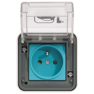 Witty ip55 3kw 2p+t m2+ saillie pour 1 véhicule électrique