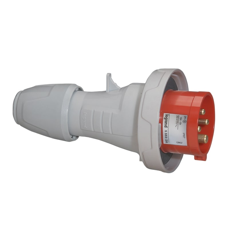 Fiche droite 400v - 32a - 3p+t ip 67 - p17 tempra pro