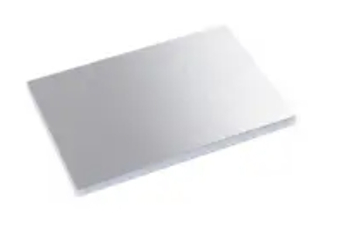 Plaque de finition inox pour couvercle plastique de boîte de sol standard réf pw-28724