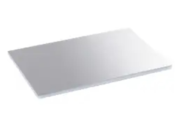 Plaque de finition inox pour couvercle plastique de boîte de sol standard réf pw-28718