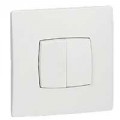 Interrupteur double poussoir 080607 legrand