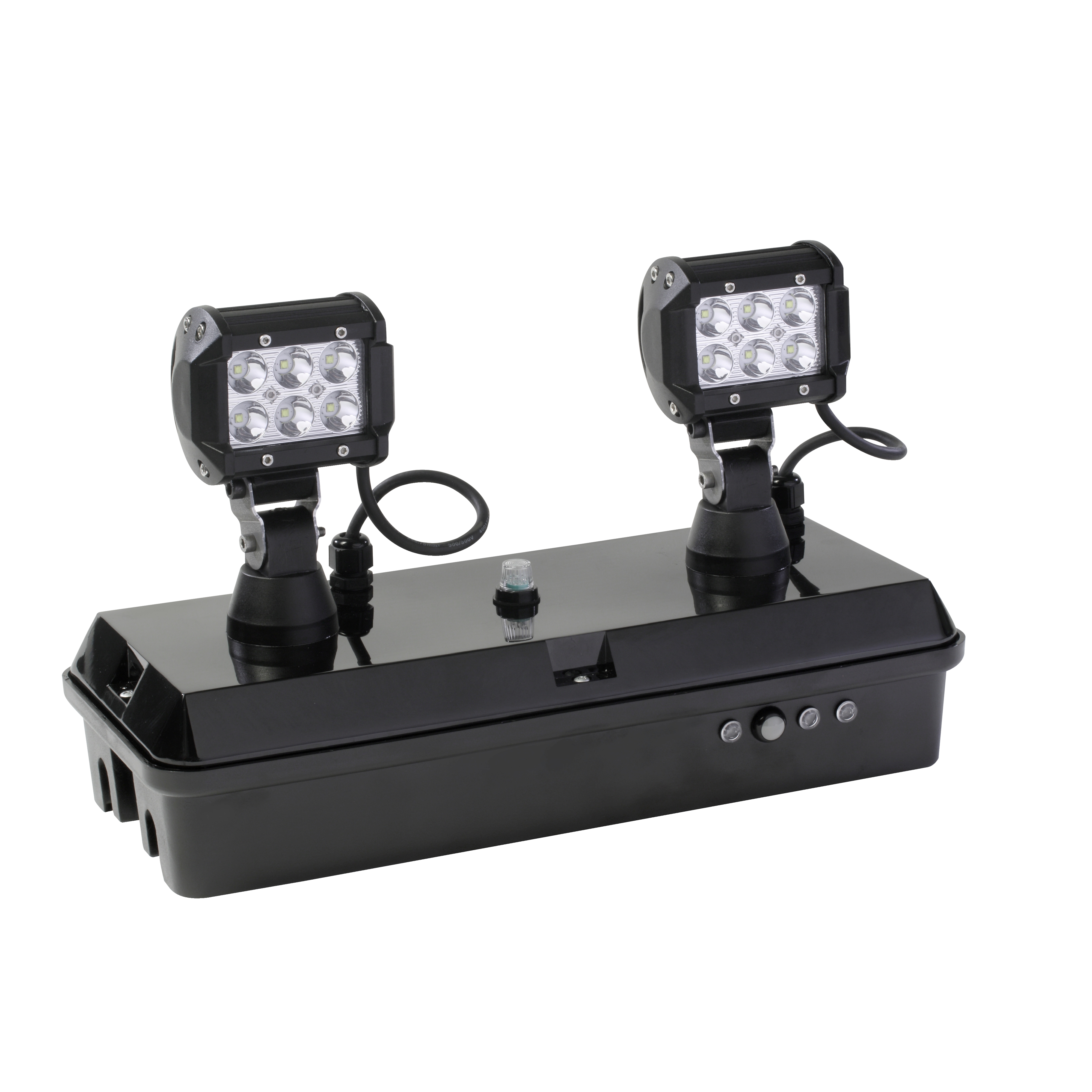 Exiway smart - bloc à phare led 2 x 1200lm avec report de défaut smart duo - sati - ip65 - 1 x 12.6V