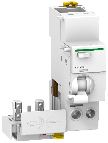 Acti 9 - vigi ic60 - bloc différentiel pour disjoncteur ic60 - 2p - 25a - instantané - type ac - sen