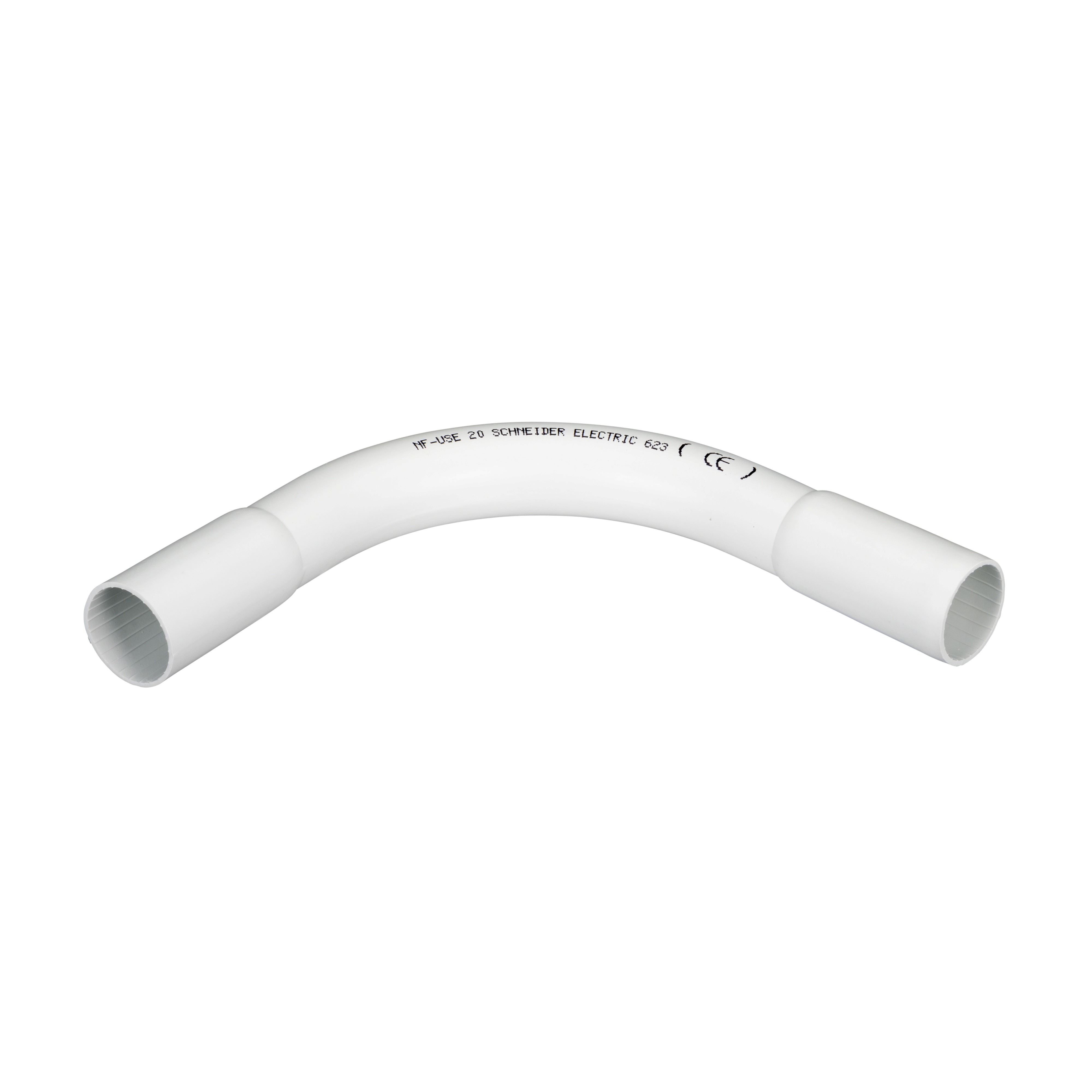Mureva tube - coude pour conduit rigide - ø20mm - ip40 - bla