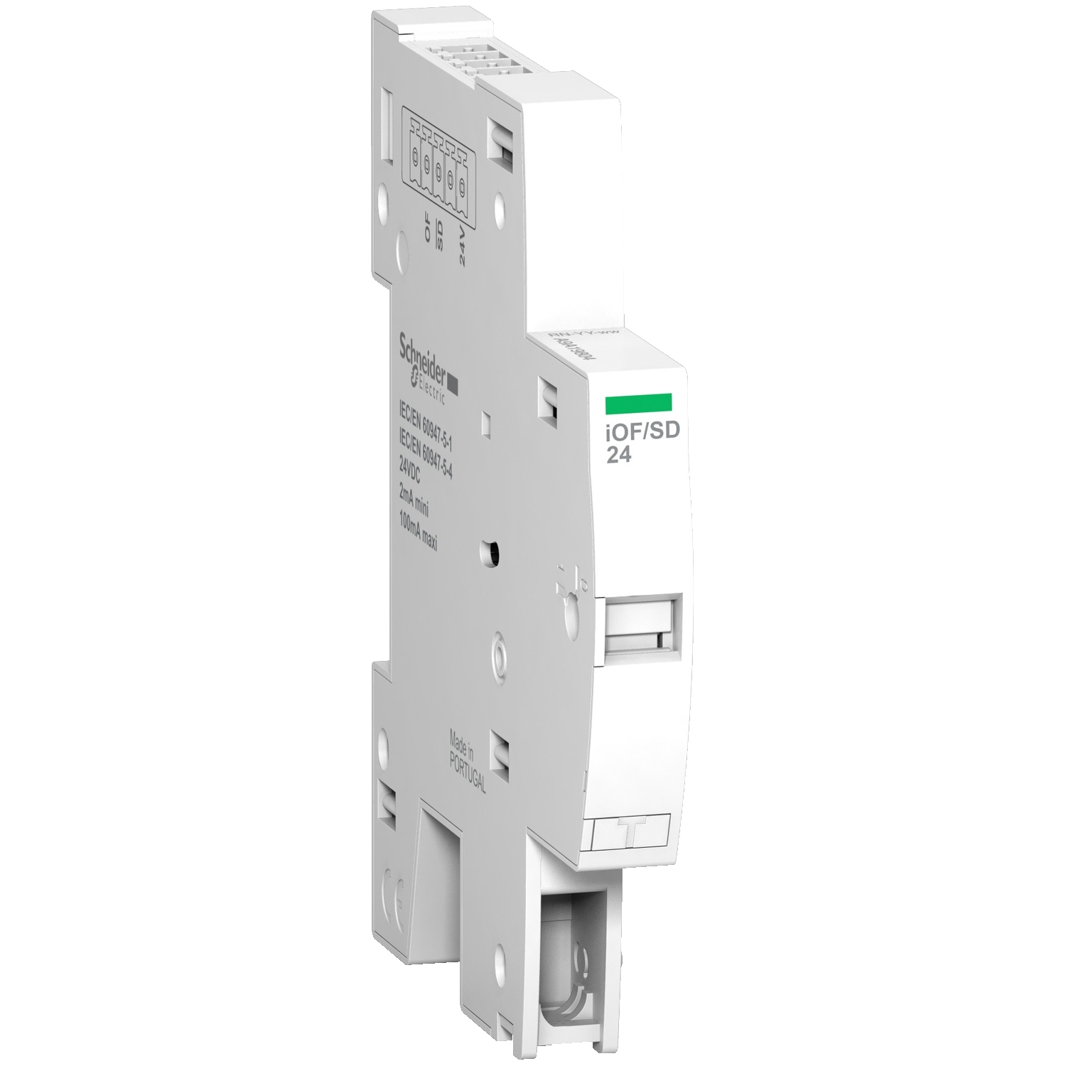 Acti9 ic60 rcbo - contacts auxil of + signal défaut sd +ti24 interface smartlink